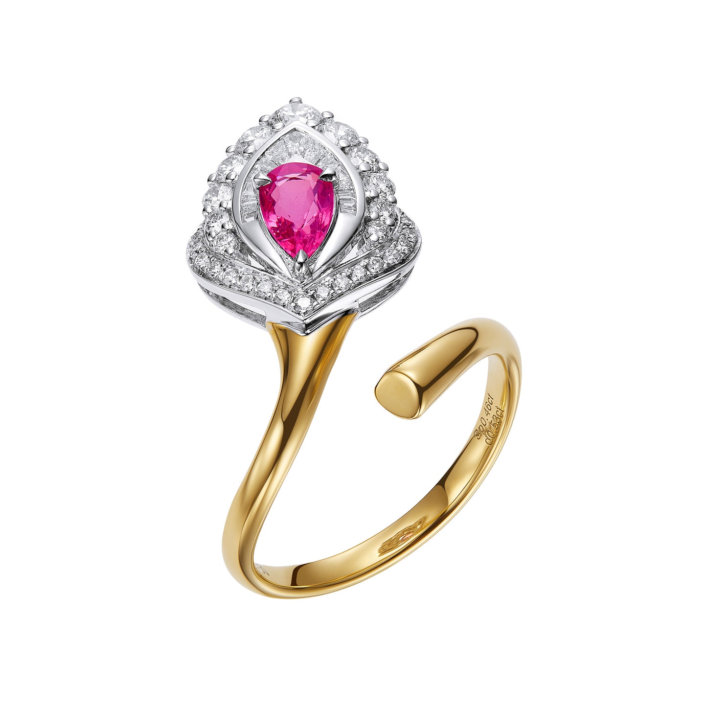 GEMCOOK JEWELLERY Iris 0.46ct Mahenge Open Ring