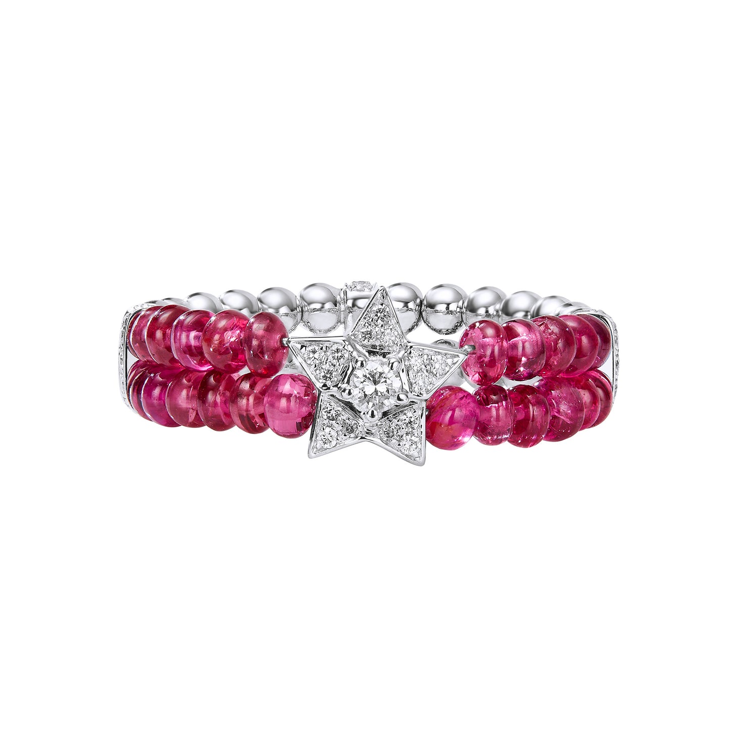 GEMCOOK JEWELRY Star Beaded Spinel Ring