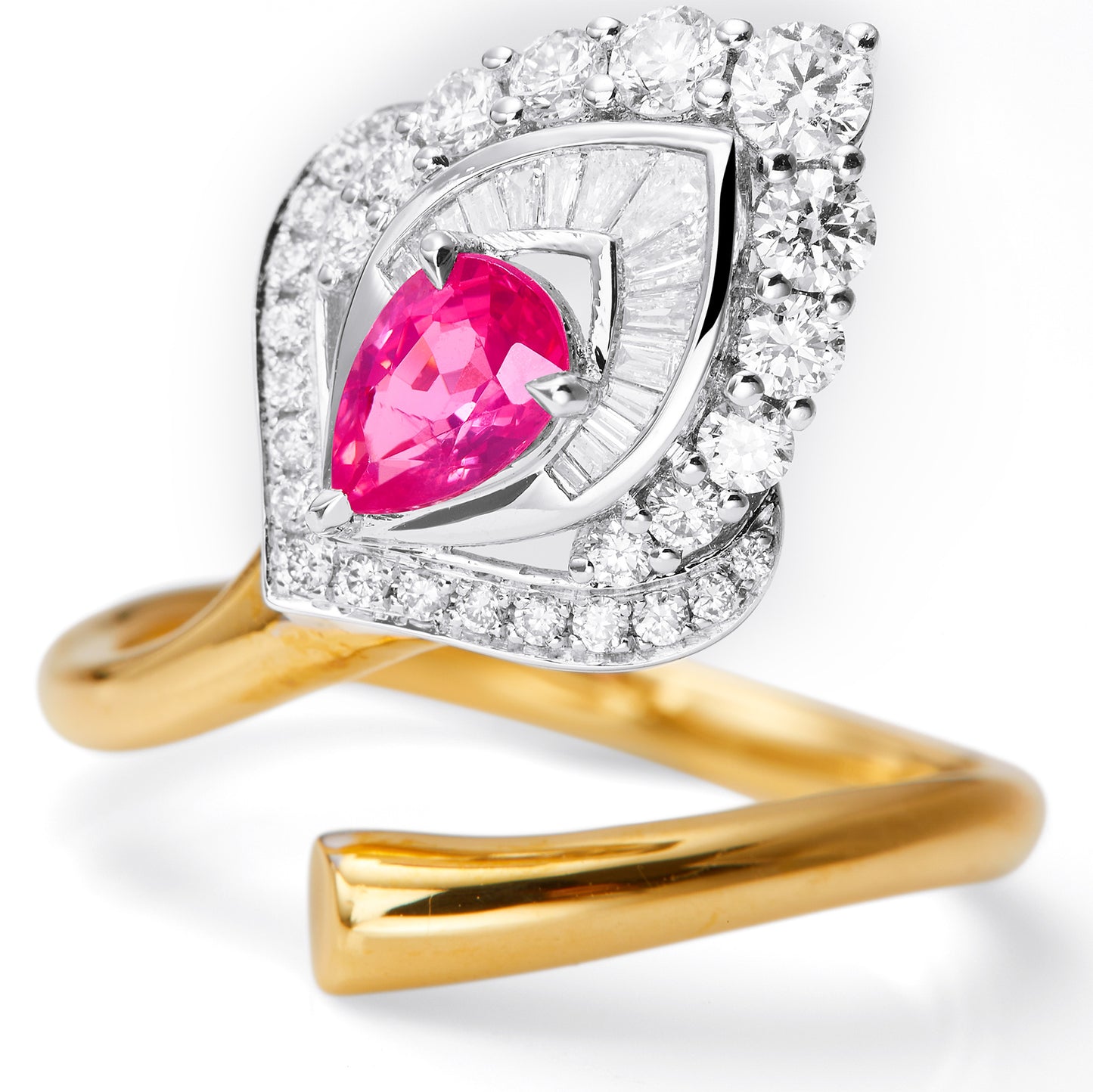 GEMCOOK JEWELLERY Iris 0.46ct Mahenge Open Ring
