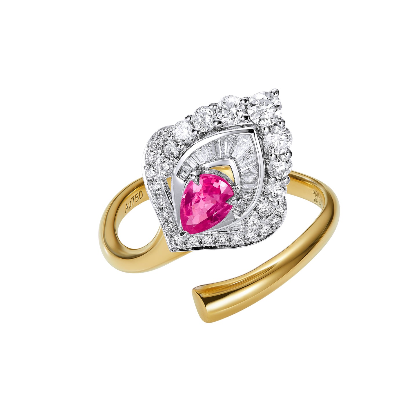GEMCOOK JEWELLERY Iris 0.46ct Mahenge Open Ring