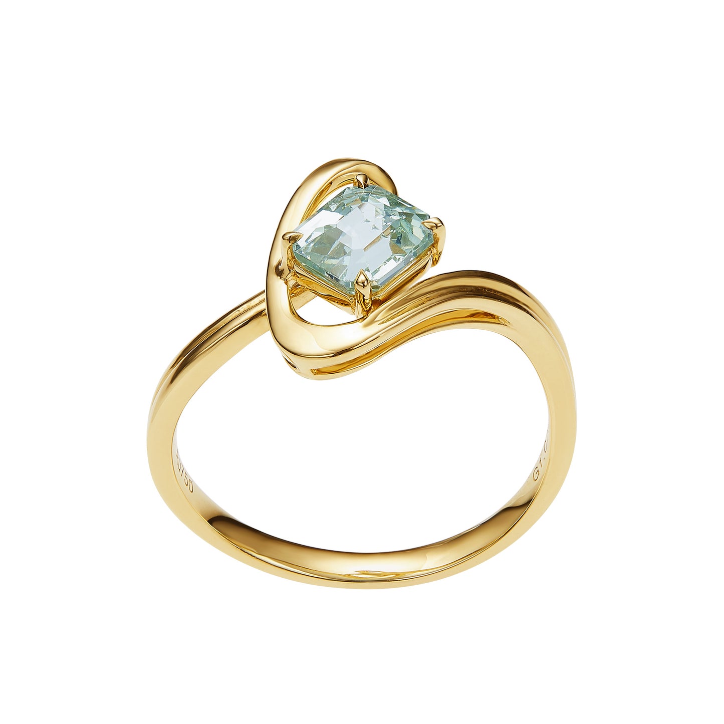 GEMCOOK JEWELLERY 1.07ct Mint Green Garnet Ring