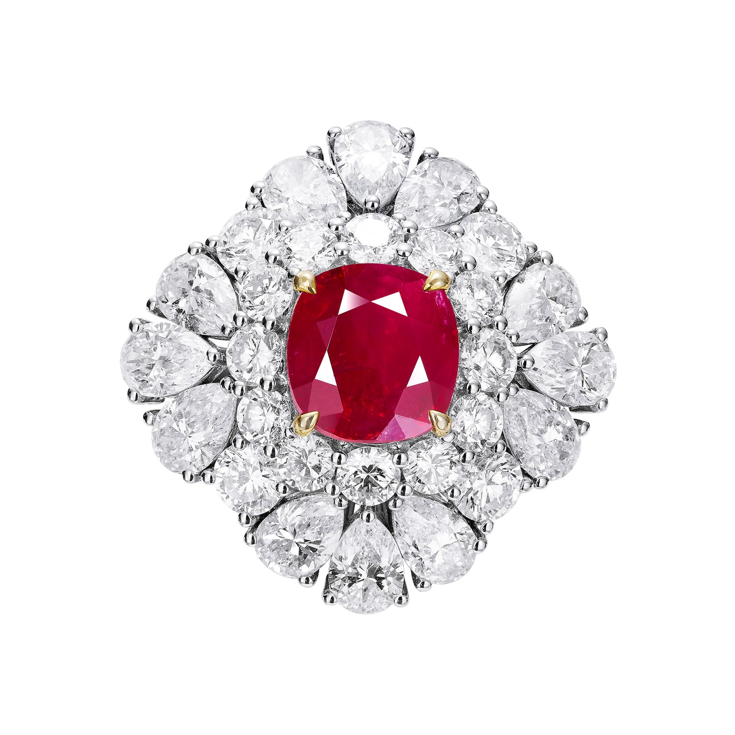 GEMCOOK JEWELLERY 2.13ct Unheated Pigeon Blood Ruby