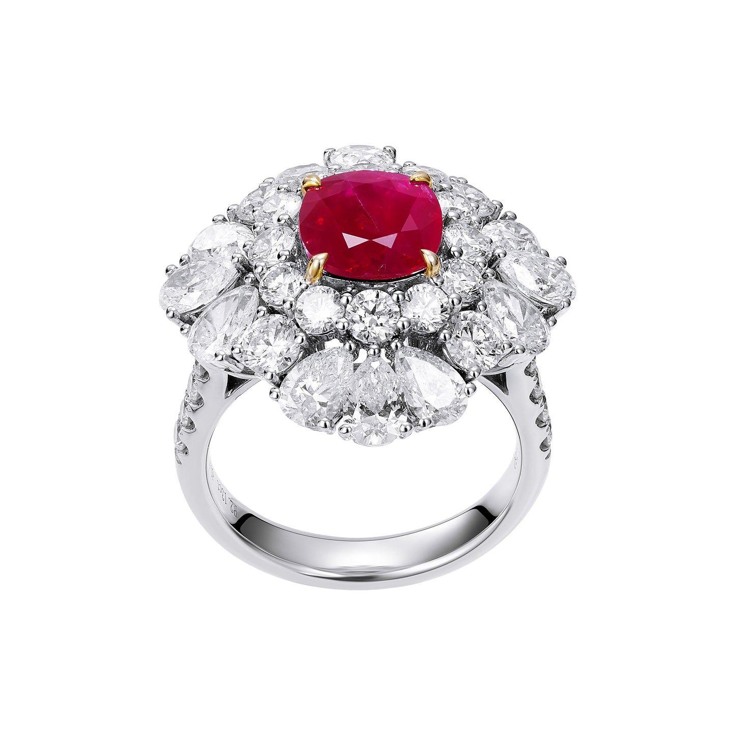 GEMCOOK JEWELLERY 2.13ct Unheated Pigeon Blood Ruby