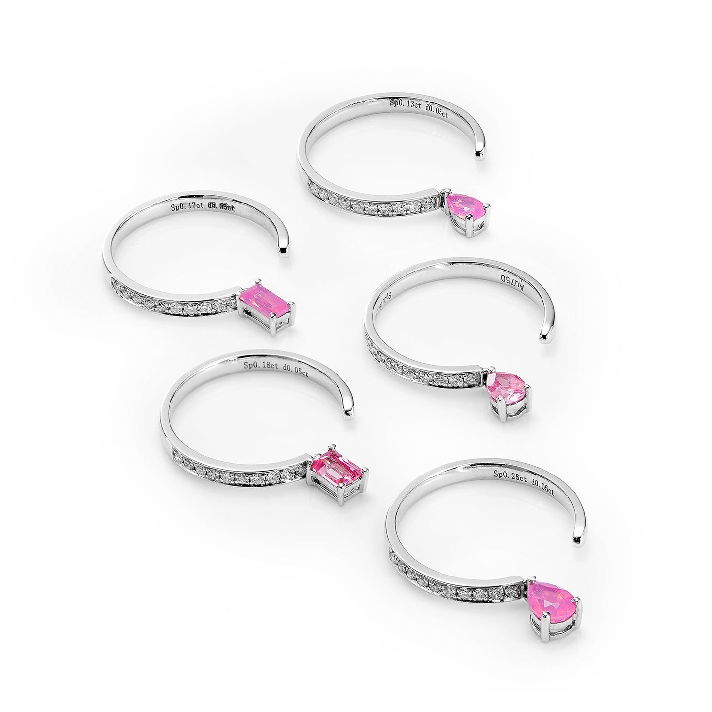 GEMCOOK JEWELLERY Mermaid Mahenge Pinky Ring