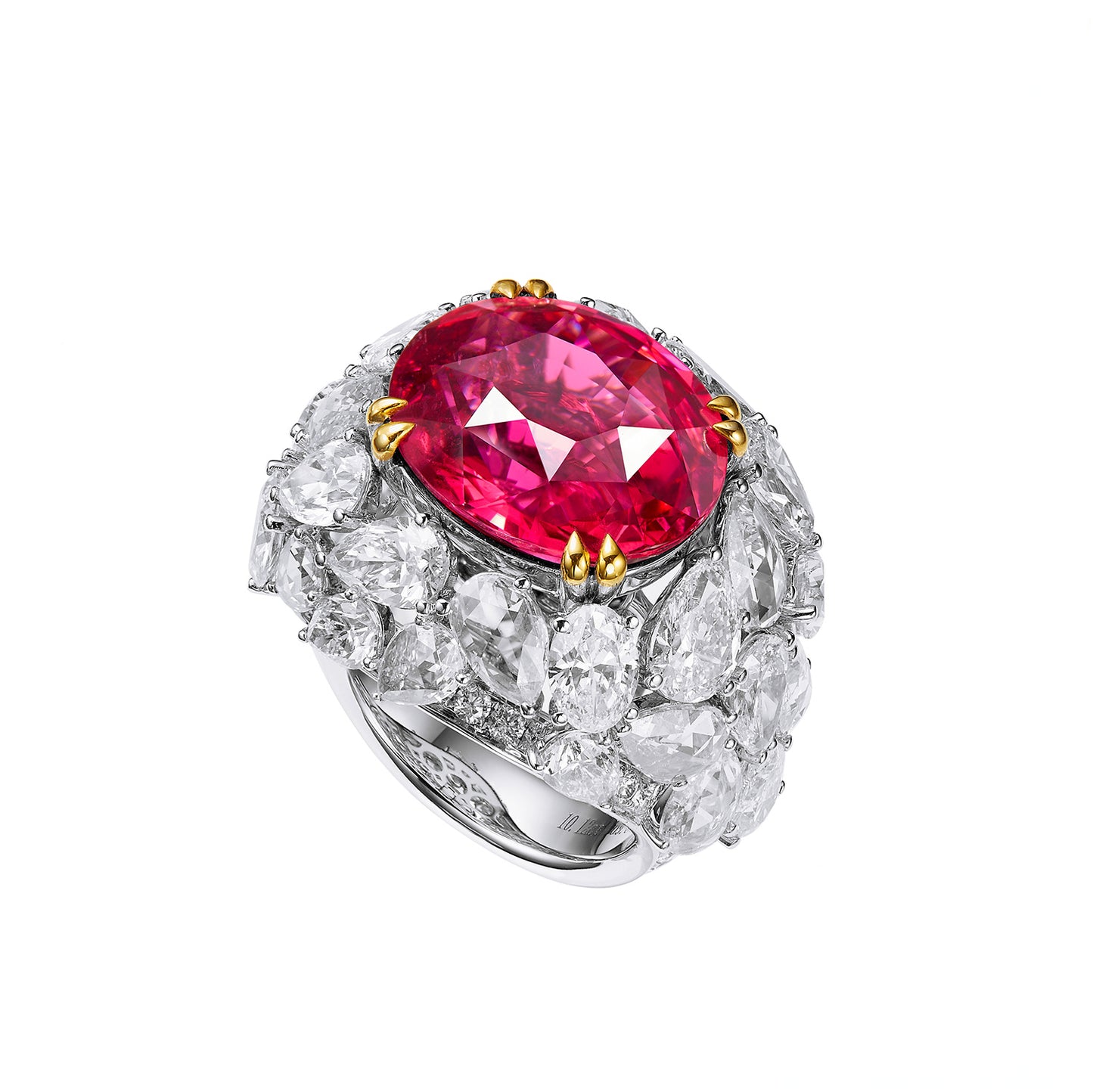 GEMCOOK JEWELLERY Customized 10 carat Mahengai spinel set