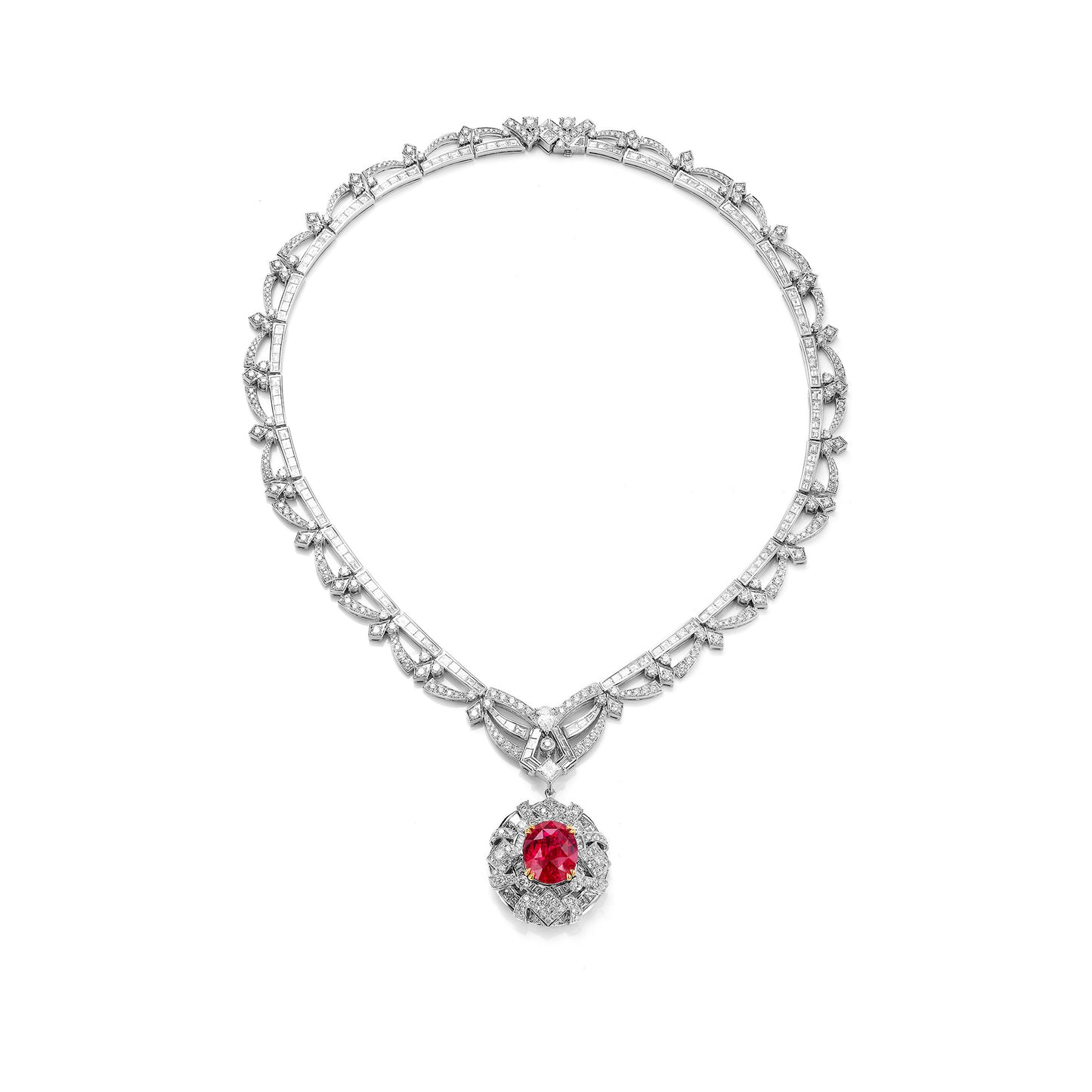 GEMCOOK JEWELLERY Customized 10 carat Mahengai spinel set