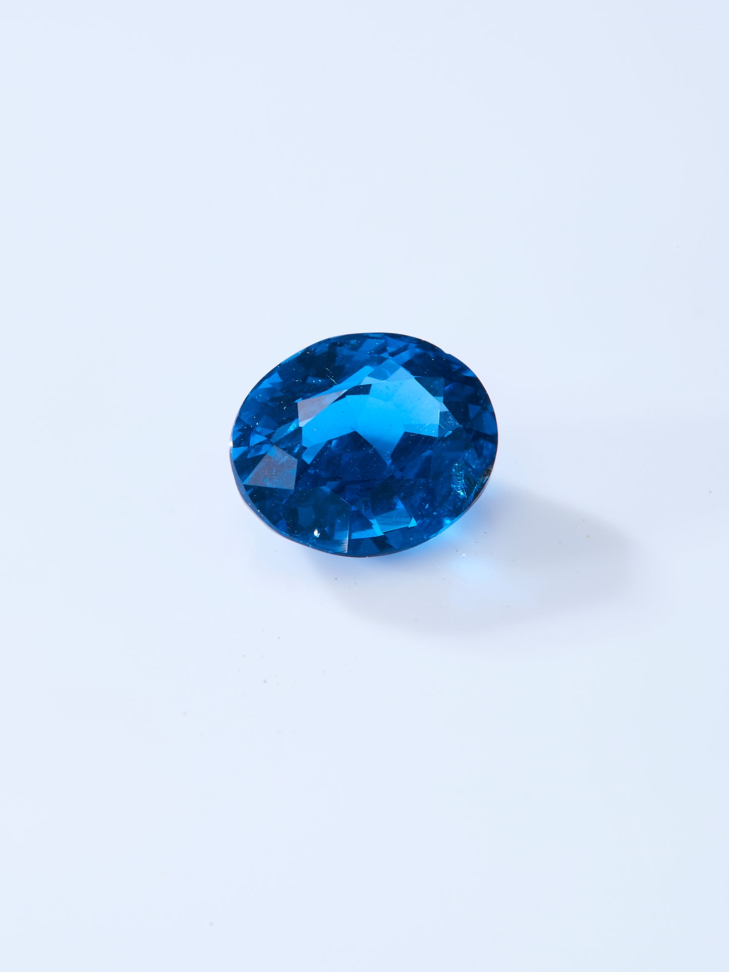 GEMCOOK GRMSTONE 0.87ct oval cobalt spinel