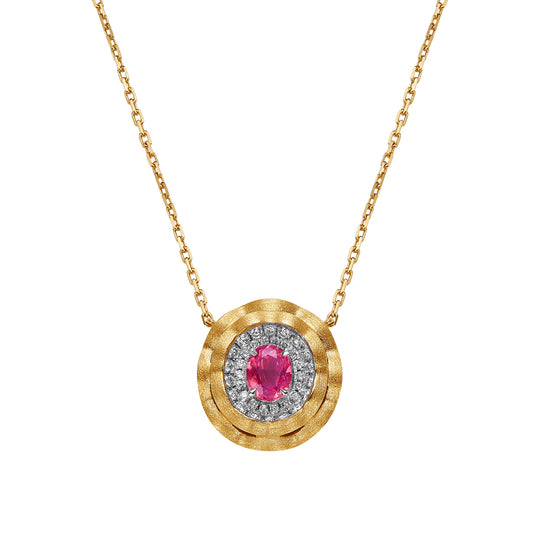 GEMCOOK JEWELRY 0.637ct Mahenge Spinel Necklace