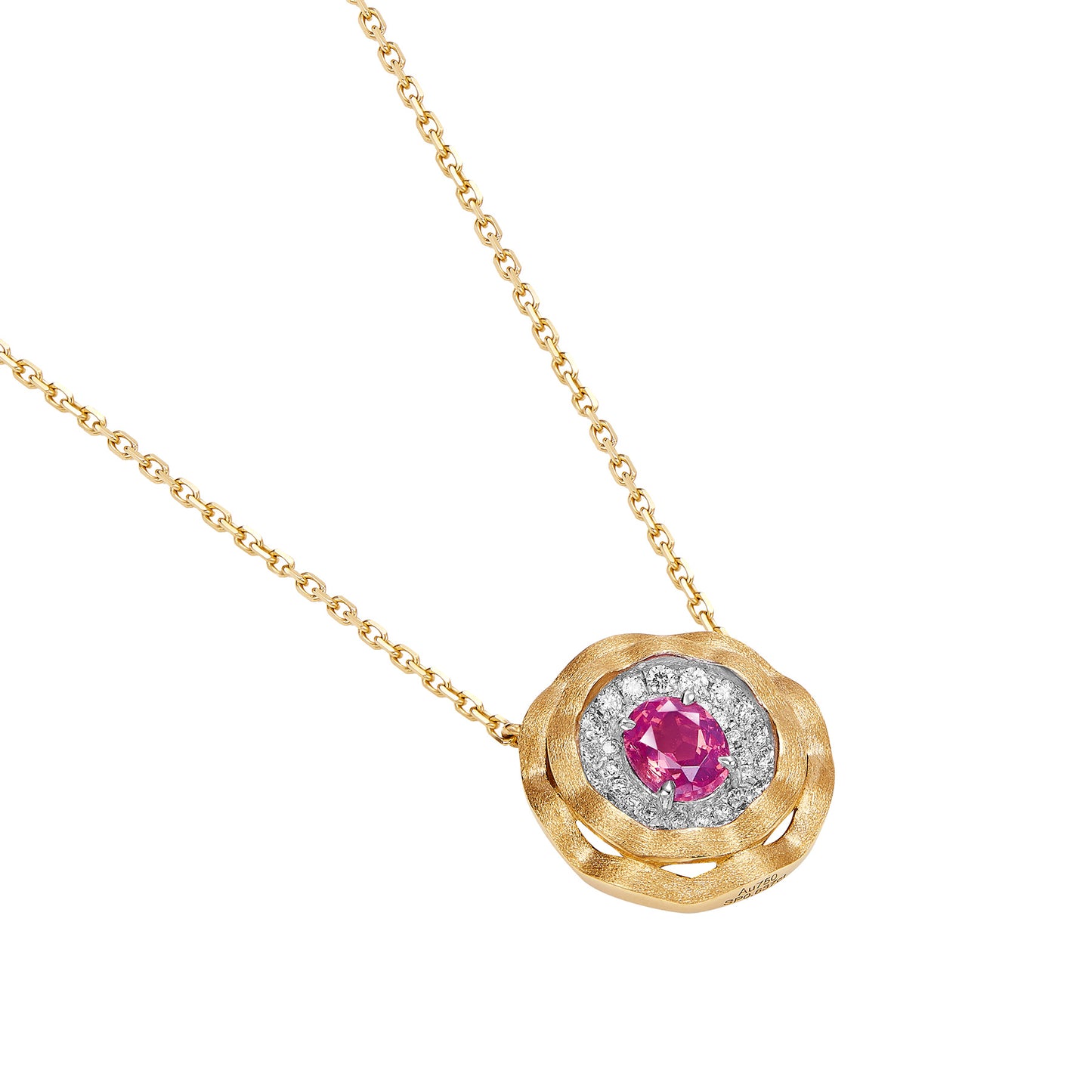 GEMCOOK JEWELRY 0.637ct Mahenge Spinel Necklace