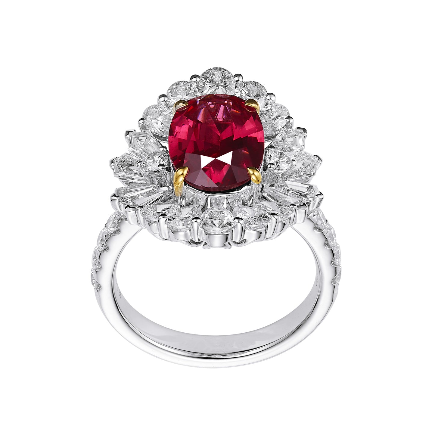 GEMCOOK Jewellery Jedi Knight Spinel Cocktail Ring