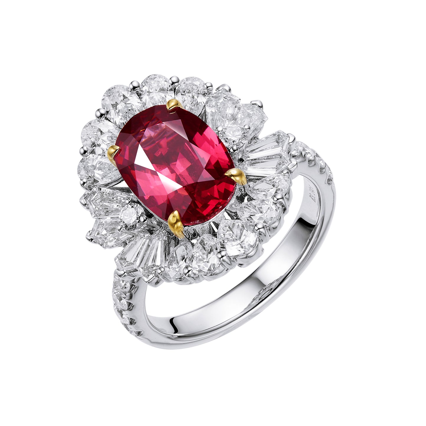 GEMCOOK Jewellery Jedi Knight Spinel Cocktail Ring