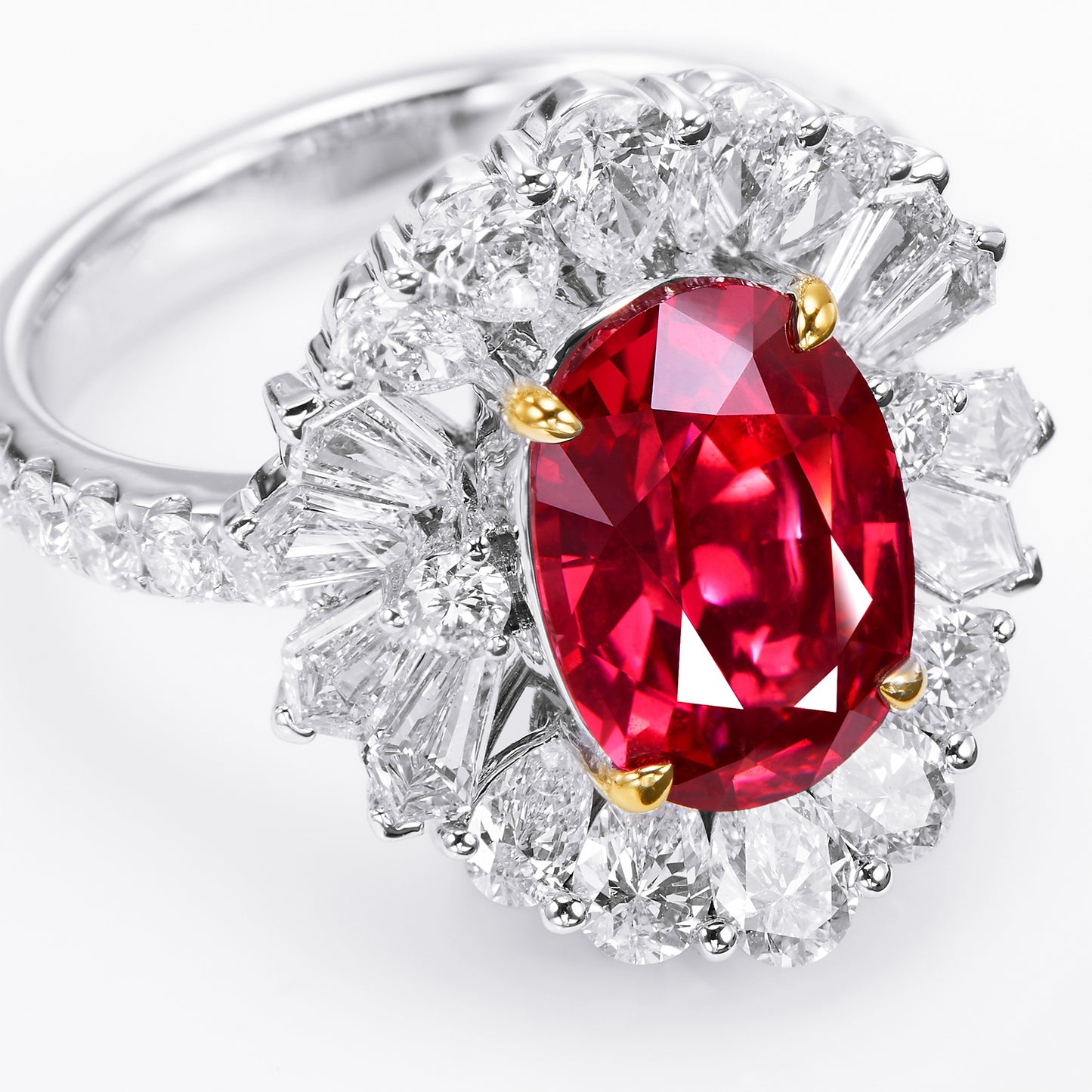 GEMCOOK Jewellery Jedi Knight Spinel Cocktail Ring