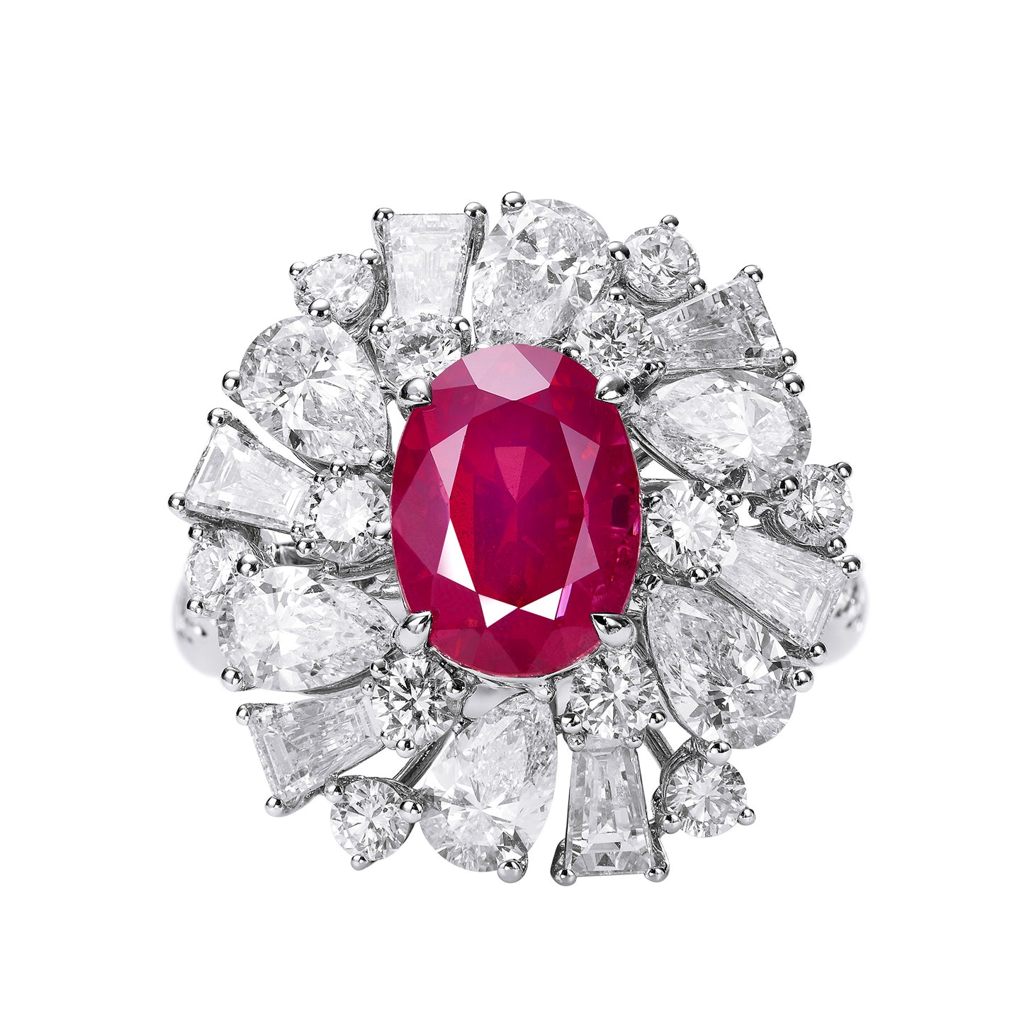 GEMCOOK JEWELLERY 4.36ct Cocktail Mahenge Spinel Ring