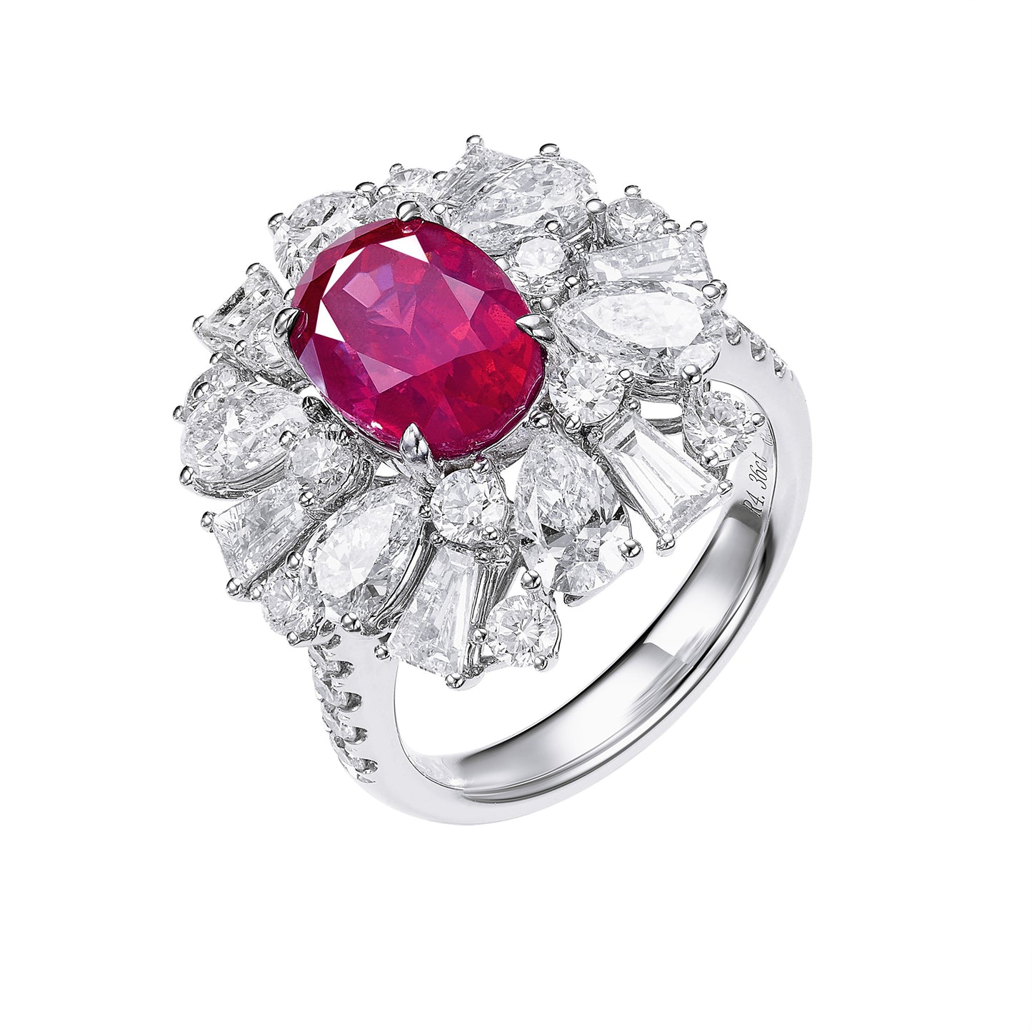 GEMCOOK JEWELLERY 4.36ct Cocktail Mahenge Spinel Ring