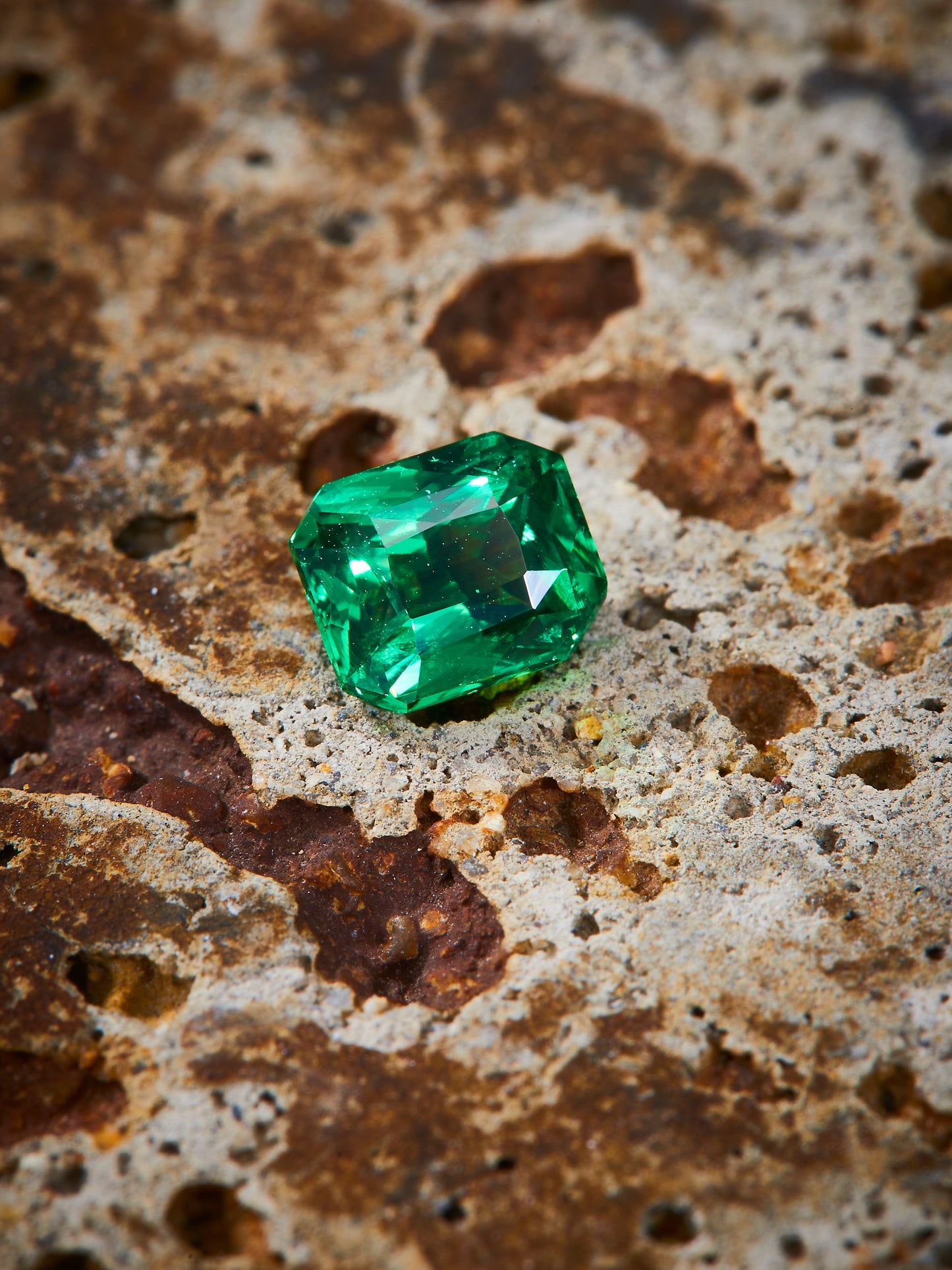 GEMCOOK GEMSTONE 1.02ct Tsavorite Garnet