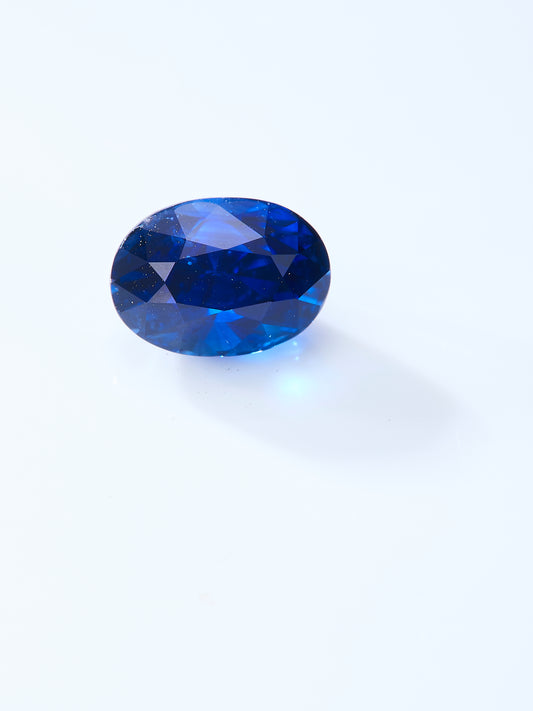 GEMCOOK GEMSTONE 1.65ct heated Royal Blue sapphire