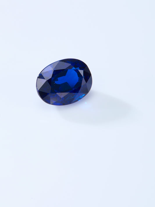 GEMCOOK GEMSTONE 1.1ct heated Royal Blue sapphire