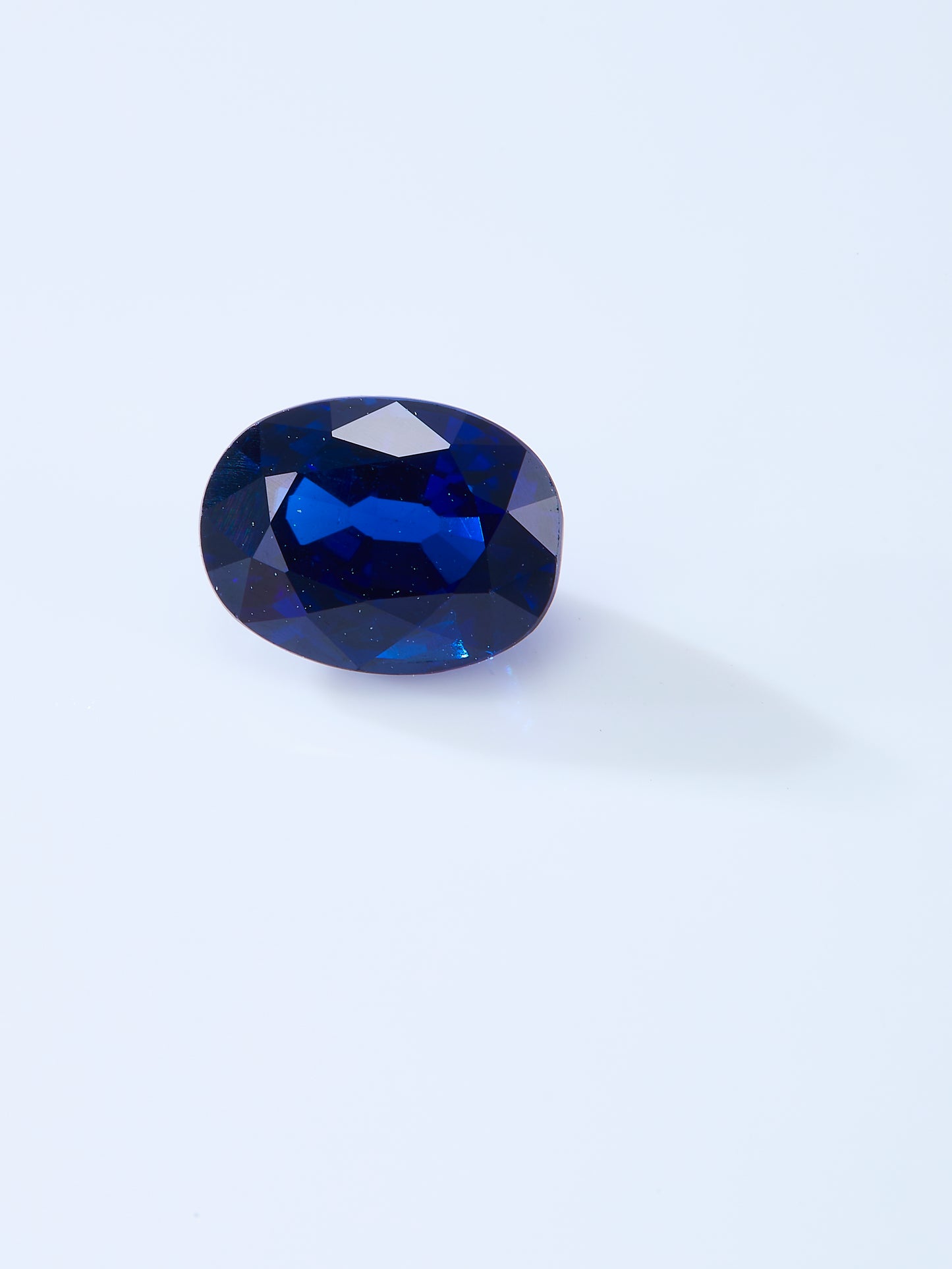 GEMCOOK GEMSTONE 1.1ct heated Royal Blue sapphire